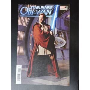 Marvel Star Wars Obi-Wan Kenobi #1 1:10 Movie Photo Variant Ewan McGregor VG